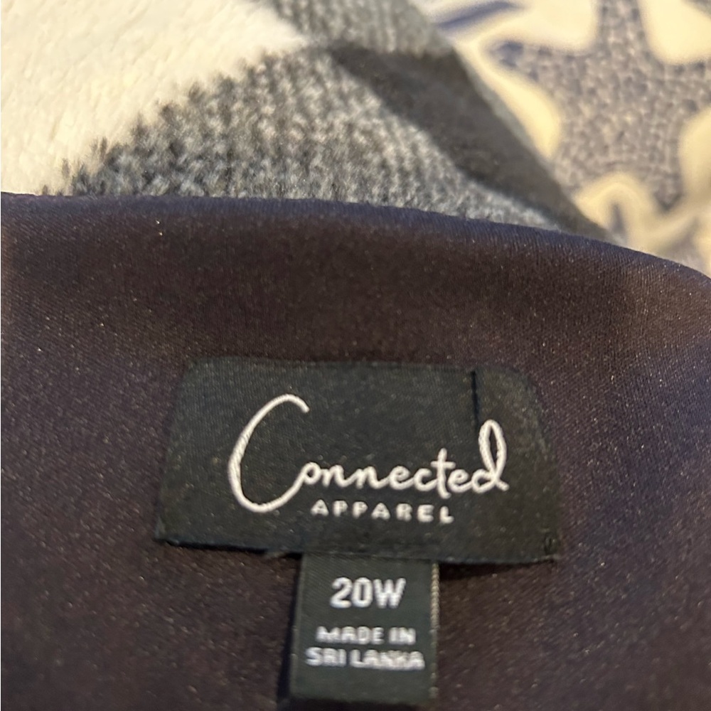 Connected Apparel Black Floral Midi Dress - Picture 3 of 3